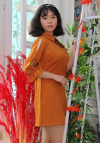 Asian Member Profile Thi Ngoc Thao Linda From Ho Chi Minh City Yo Hair Color Black
